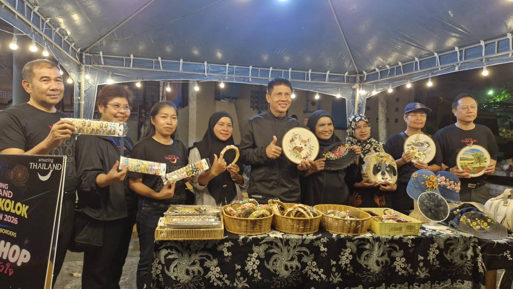 สำนักงานพัฒนาชุมชน อำเภอสุไหงโก-ลก ร่วมงาน  Amazing Thailand Su-ngai  Kolok Countdown 2026